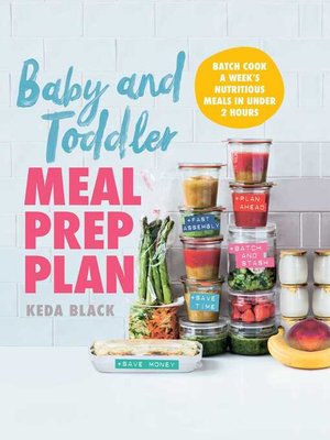 cover image of Baby and Toddler Meal Prep Plan